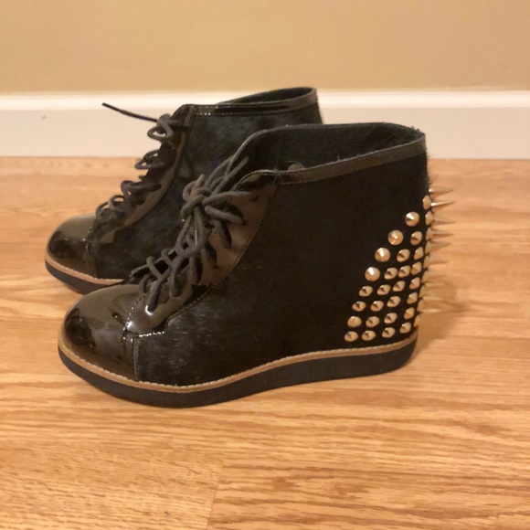 Jeffrey Campbell Edea Sneakers w|. Pony hair - Picture 4 of 5